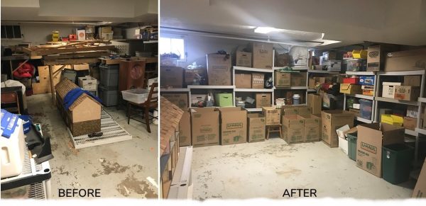 Letting Go of Basement Clutter