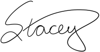 Stacey Name Logo